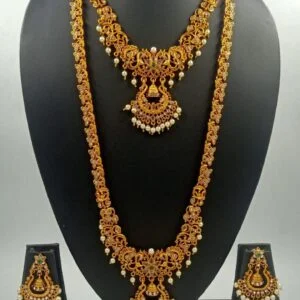TEMPLE DESIGNER NECKLACE COMBO SET