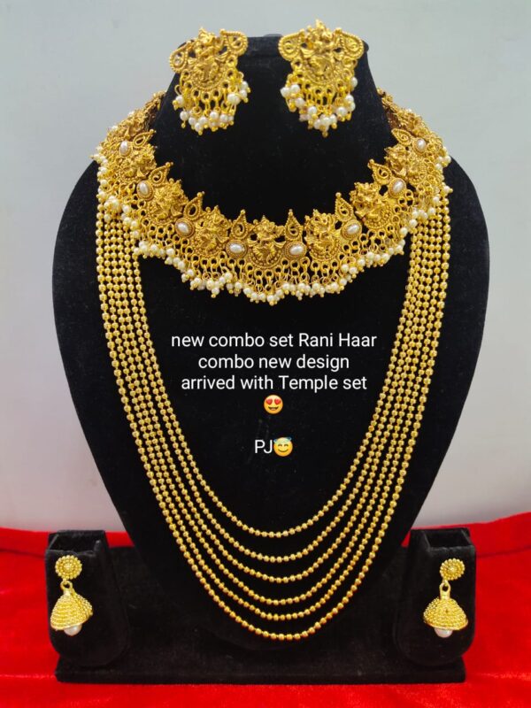 Traditional Gold Plated Maharani Haar 