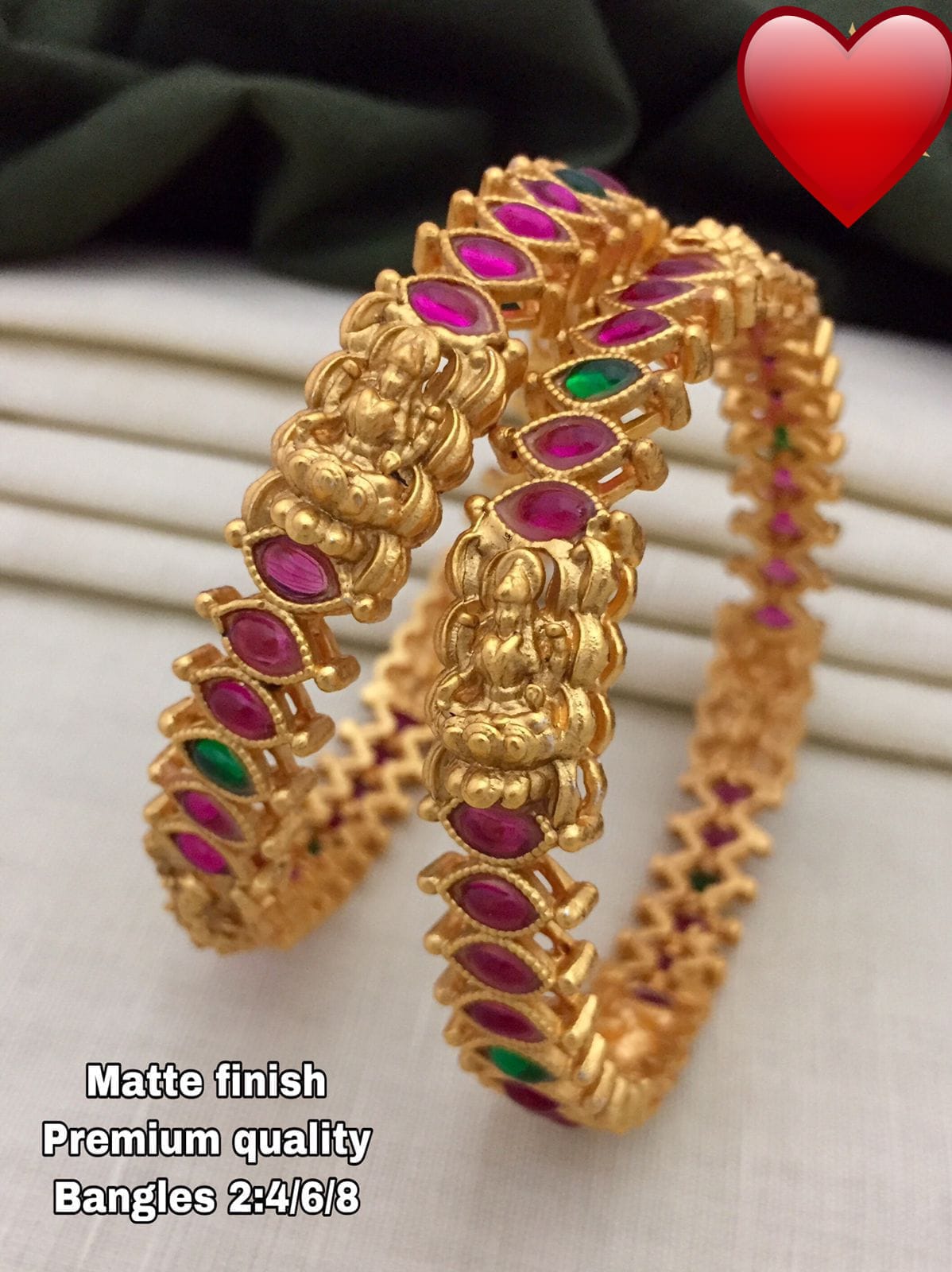 Matte finish store premium quality bangles