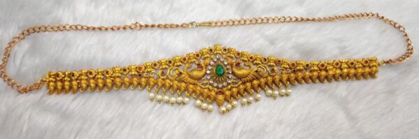 South Indian Traditional Matte Finished Kamarpatta For Women / Girls