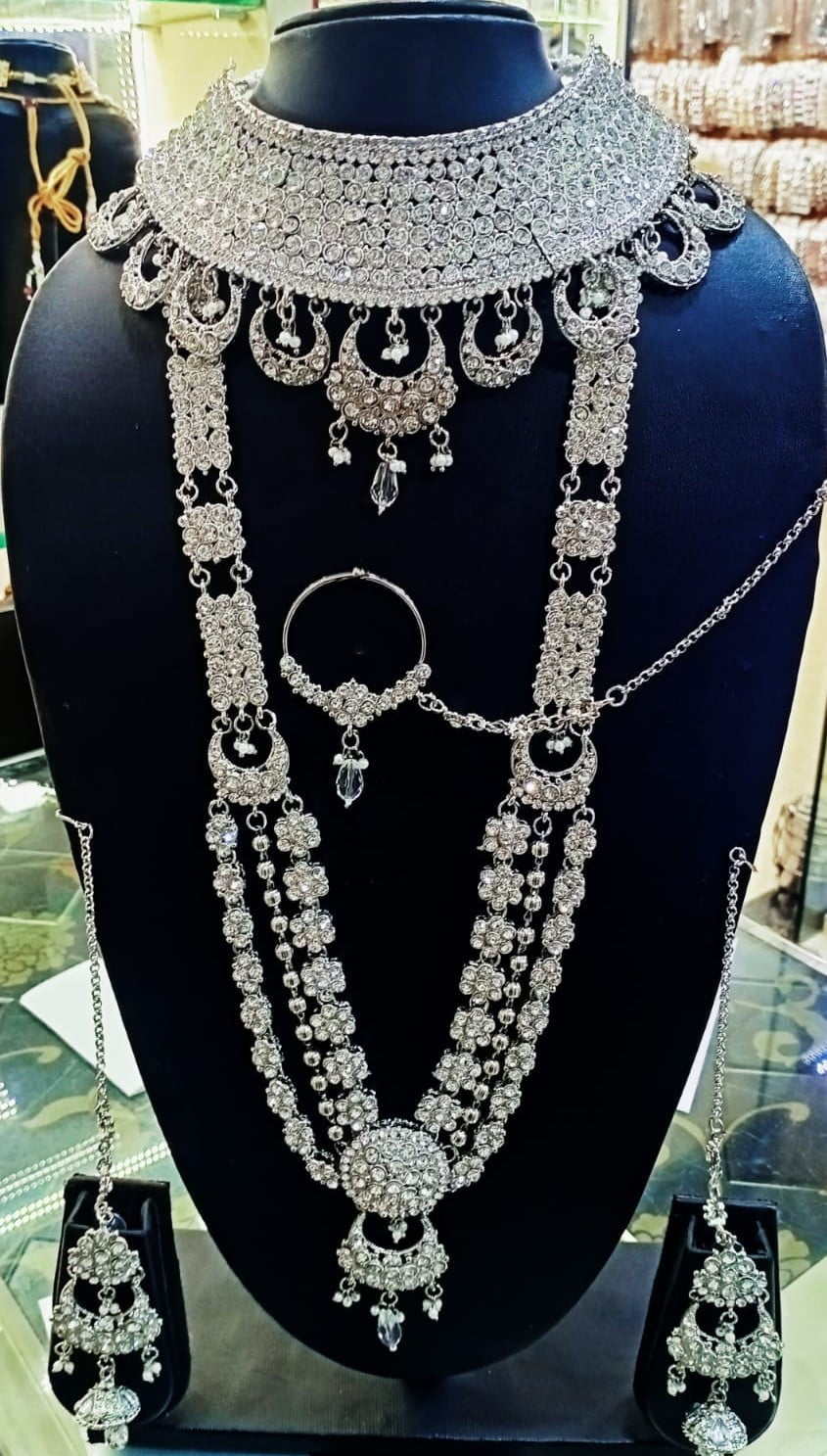 dulhan diamond necklace