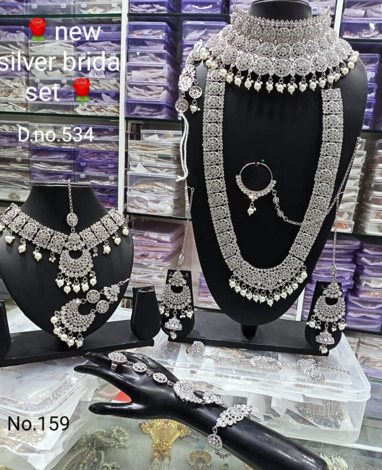 Buy Silver Bridal Jewellery Online In India At Best Offers | Tata CLiQ