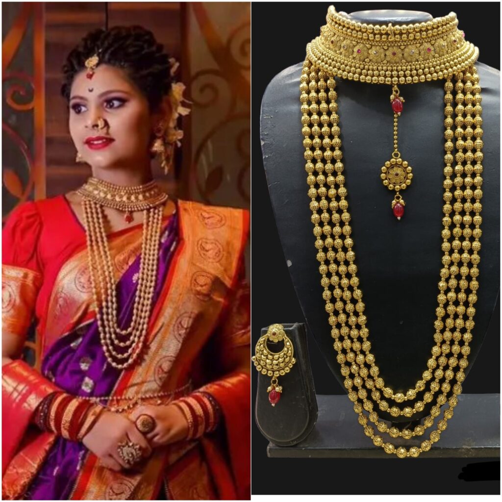 Gorgeous Jewellery To Match Your Nauvari Saree – Blingvine