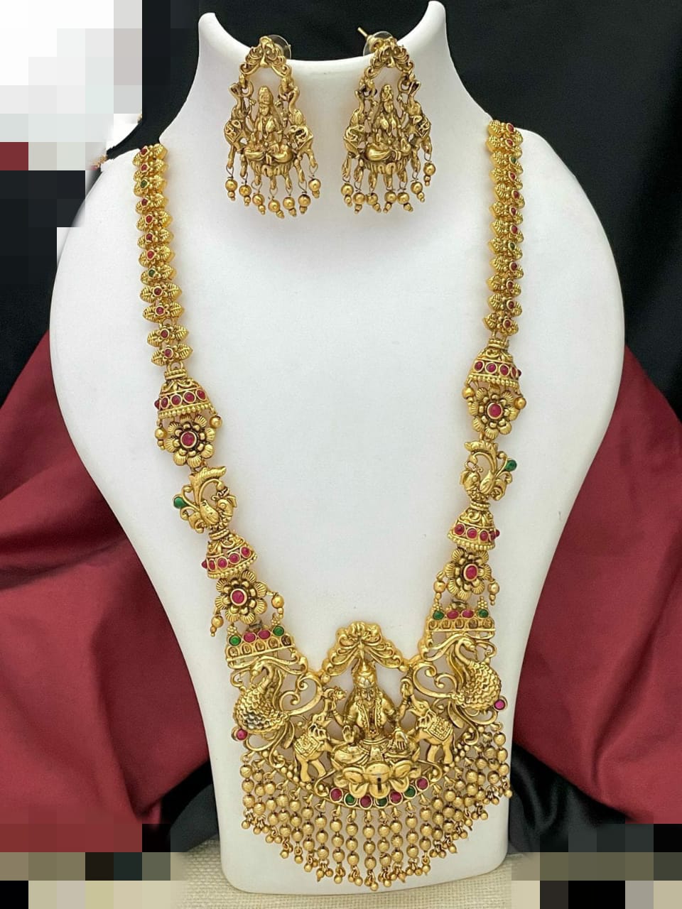 Long Necklace with Beads | Indian Fashion Jewelry | Exotic India Art