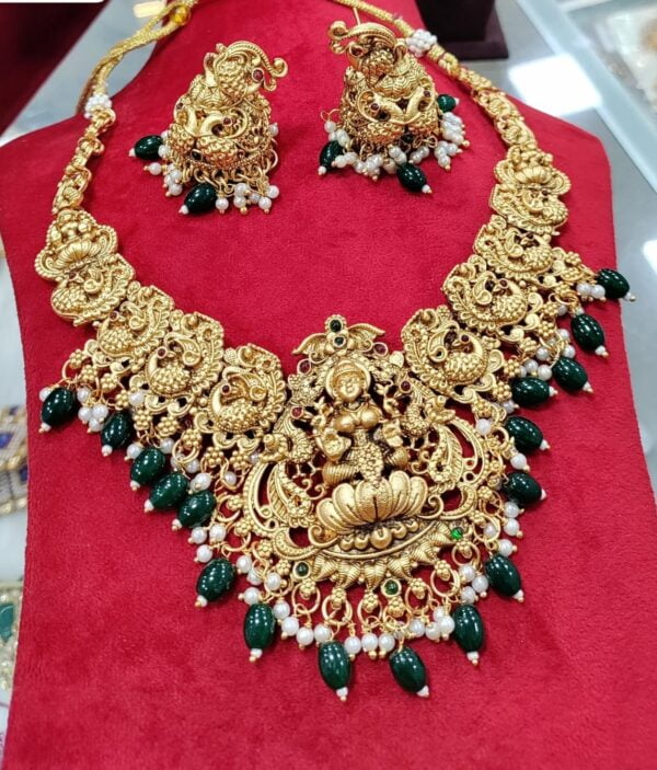 AGASTI Designer Gold Plated Crystal Pendant for Girls & Women – Viyanshi