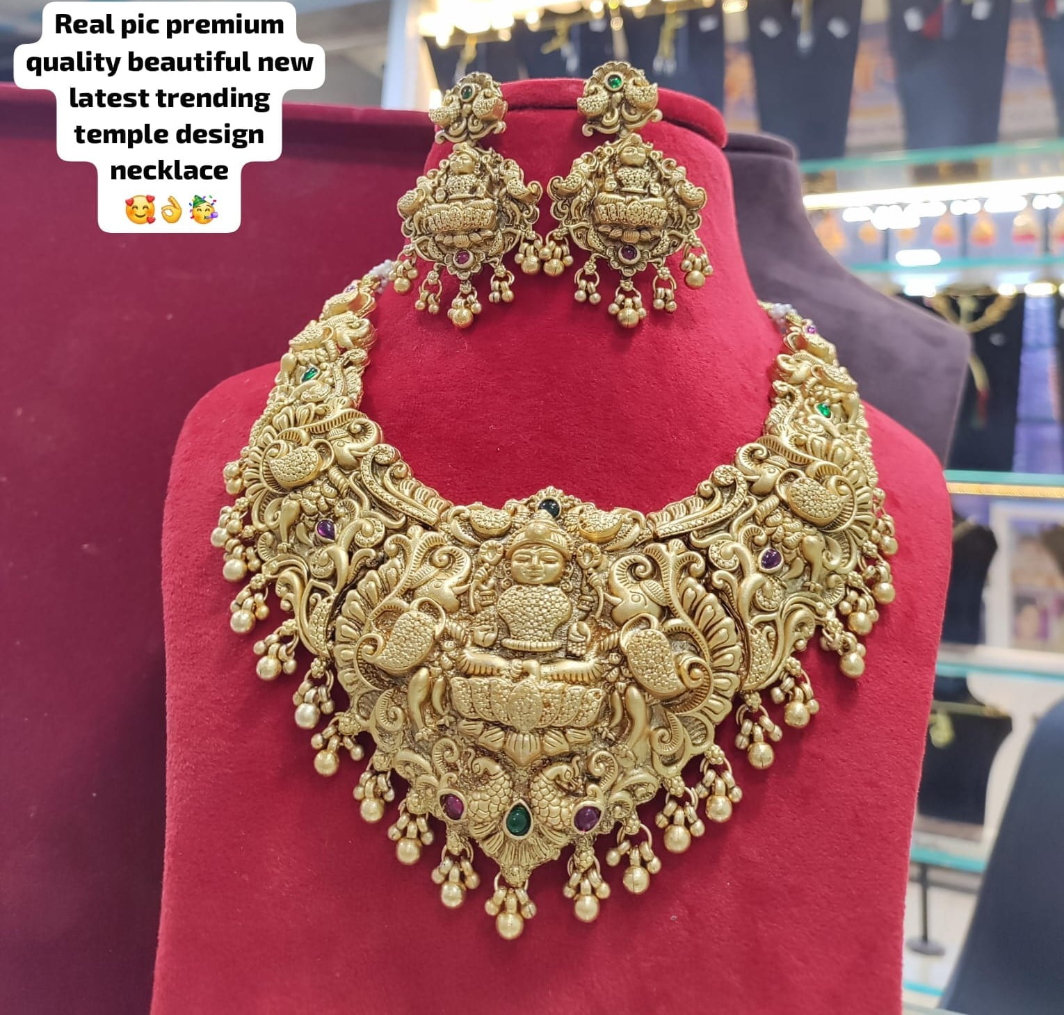 Bridal Nakshi Lakshmi choker set