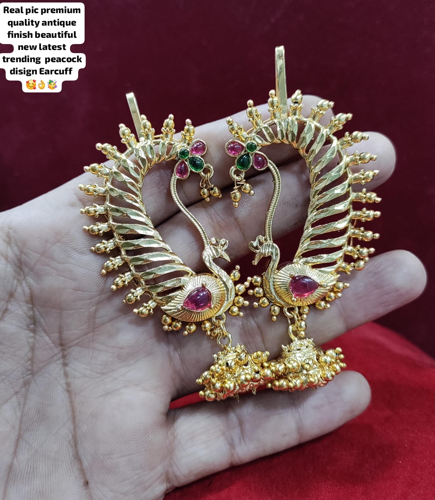 Shop Real Gold Hyderabadi Jewelry Online | 22kGold & Freshwater Pearls