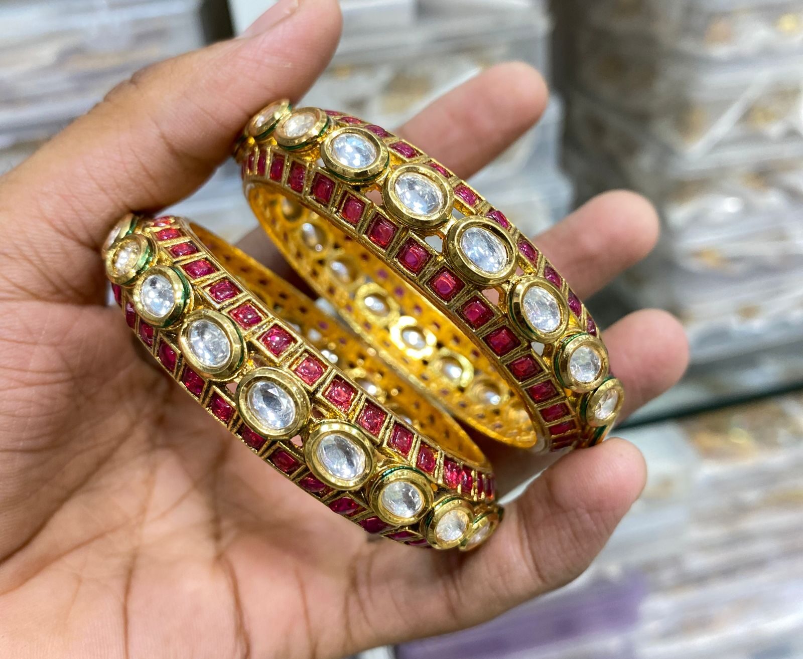 Antique Gold Polish Indian Bangles, Openable Indian Bangles,Temple Motif outlet Golden Bangle set of 2,Indian wedding Jewelry,Latest Indian fashion