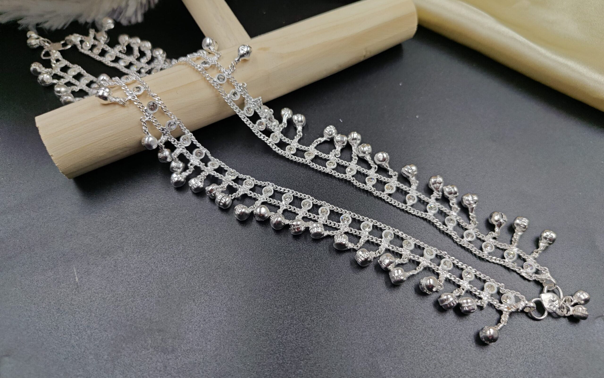 Dulhan Payal New Payal Design 2021 Simple Silver Plated Classic