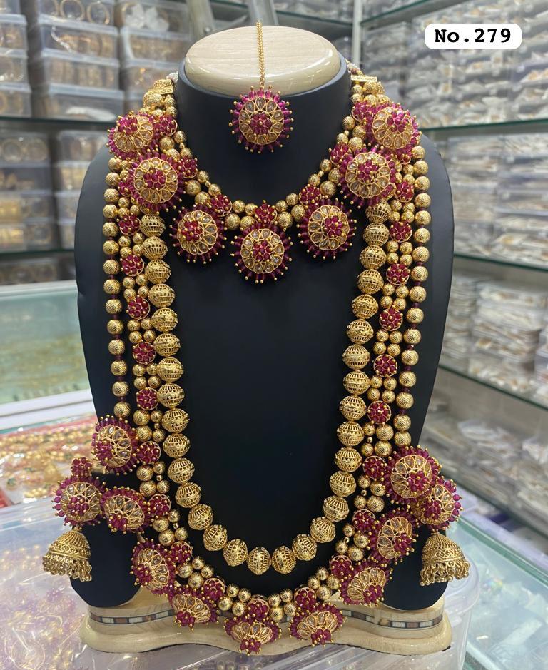 Bollywood Style Wedding Jewellery For Bride