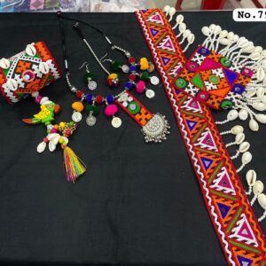 Designer Navratri Jewellery Set for Chaniya Choli