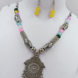 Designer Navratri Garba Necklace Set