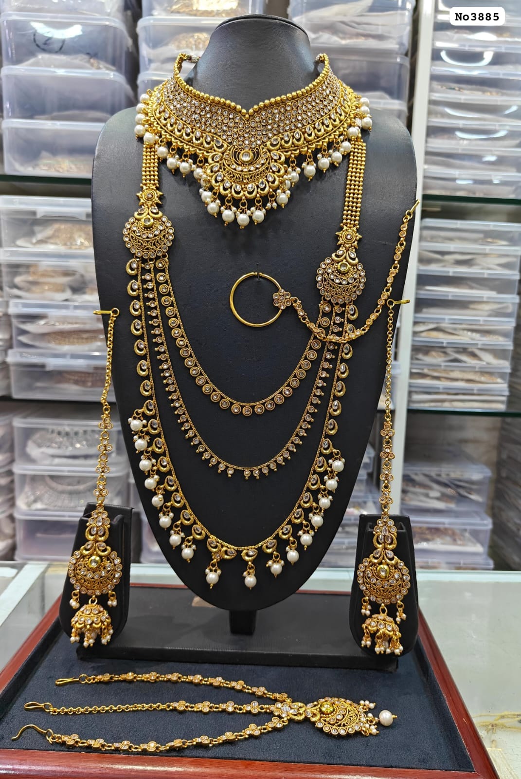 Dulhan Set Necklace Buy Indian Heavy Dulhan Set For Weddings