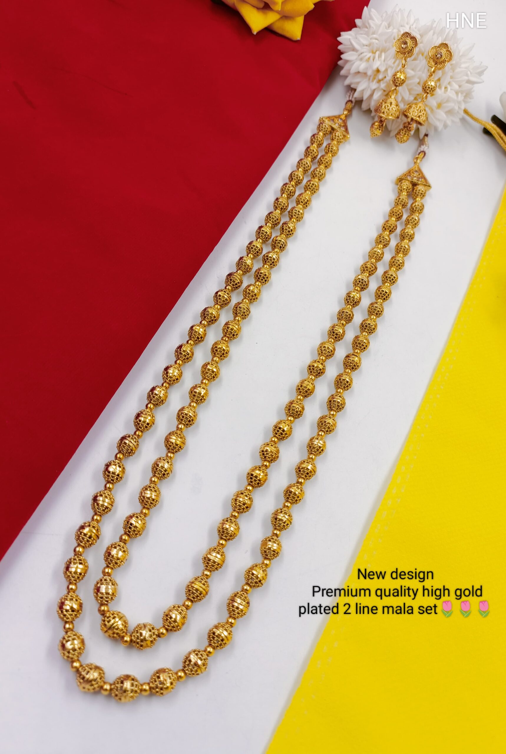 HOT Mani Mala Design Mohan Mala Price Gold Mohan Mala