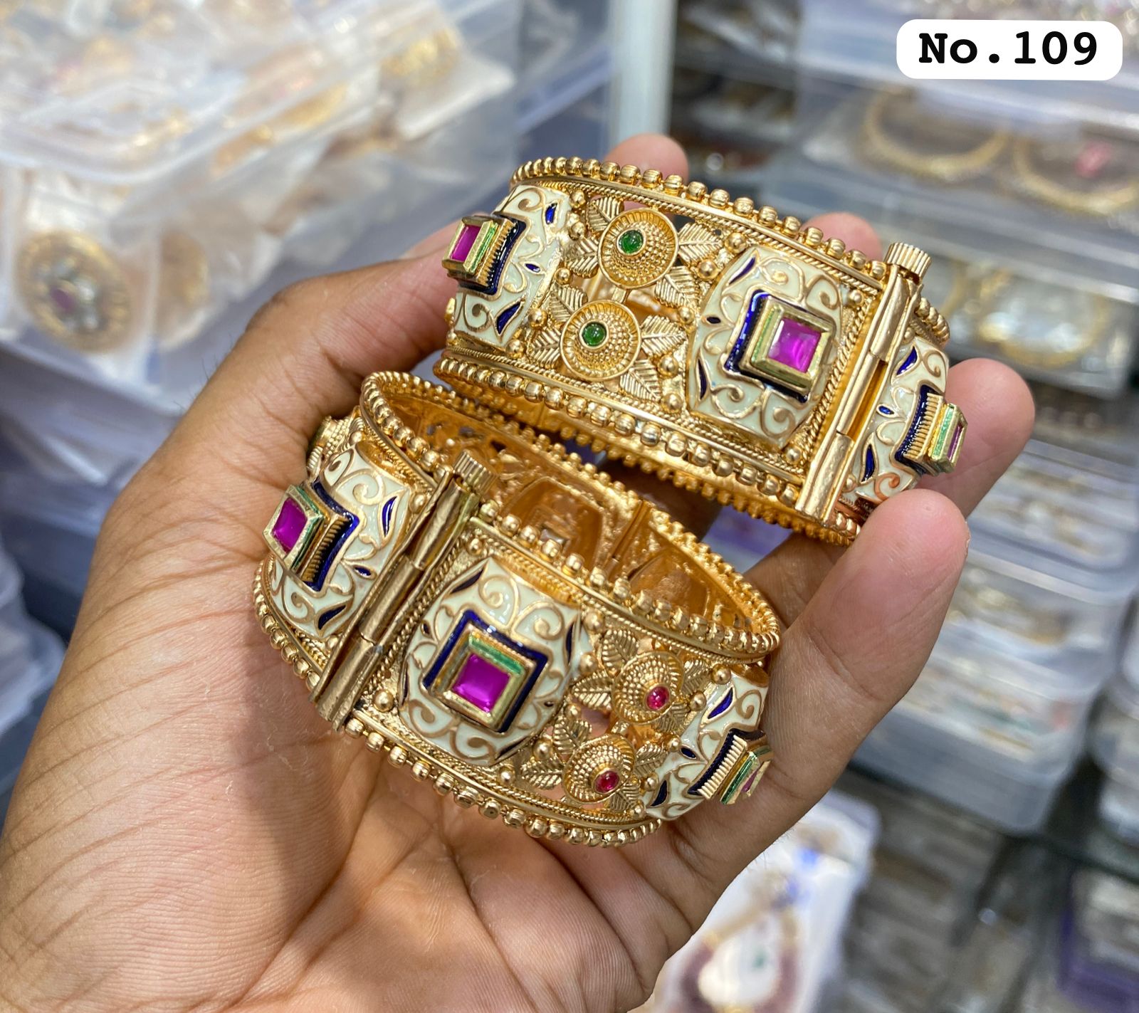 Enthic Traditional Rajasthani Bridal Partywear Bangles –