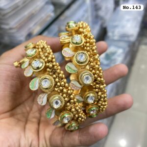 Traditional Rajwadi Ghungroo bangles / Kada For Women