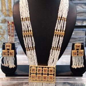 Rajwadi Style Rani Haar Perfect for Weddings Function & Festivals