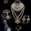 Polki Kundan Full Bridal Jewellery Set