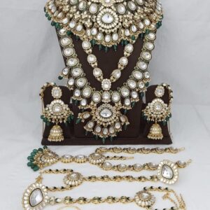 Rajwadi Royal Polki Kundan Bridal Rajputi Jewellery