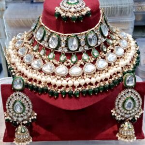 Jodha Akbar Royal kundan Bridal Choker Set For Wedding