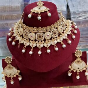 Semi Bridal Rajwadi Copper Choker