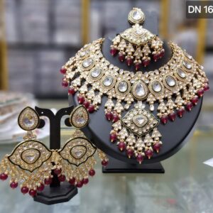 Premium Quality Kundan Semi Bridal Choker Set For Wedding