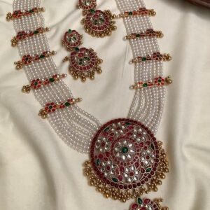 Premium Quality Queen Kemp Pearl Necklace Set