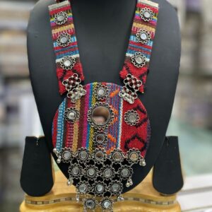 Ethnic Elegance: Handcrafted Navratri Statement Necklace