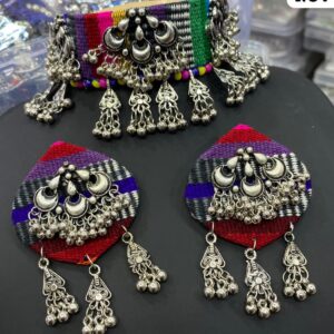 Traditional Fabric Jewelry for Navratri, Garba, Folk Dance & Festive Wear