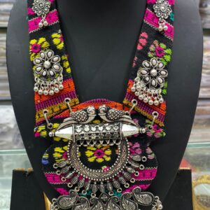 Vibrant Tribal-Inspired Navratri Necklace – A Perfect Fusion of Color & Culture