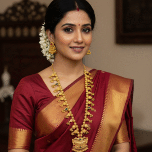 Regal Bridal Kolhapuri Saaj Set for Wedding & Festive Saree Looks