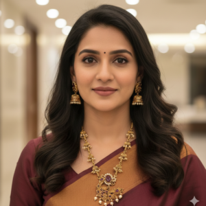 Traditional Peacock Pendant Long Haram Necklace & Jhumka Earrings with Pearl Droplets