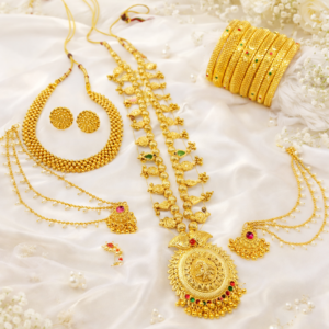 Maharashtrian Bridal Jewellery Set for Women | Gold Plated Marathi Wedding Jewellery Combo