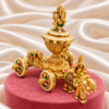 Lord Ganesha elephant rath kumkum box side view